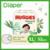 Huggies Natural好奇天然透氣紙尿片加大碼 32片 image 2 Huggies Natural好奇天然透氣紙尿片加大碼 32片