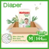 Huggies Natural好奇天然透氣紙尿片中碼 48片 x 3包 (原箱)
