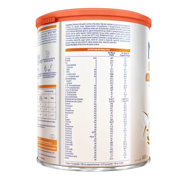 Nestle NAN雀巢能恩全護 A2​ β-Casein 2號配方奶粉 800克
