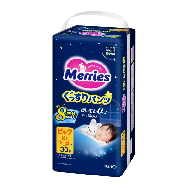 Merries超吸安睡褲加大碼 30片