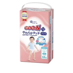 Goo.N大王柔觸肌嬰兒紙尿褲大碼 44片